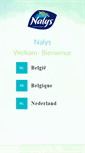 Mobile Screenshot of nalyspapier.com